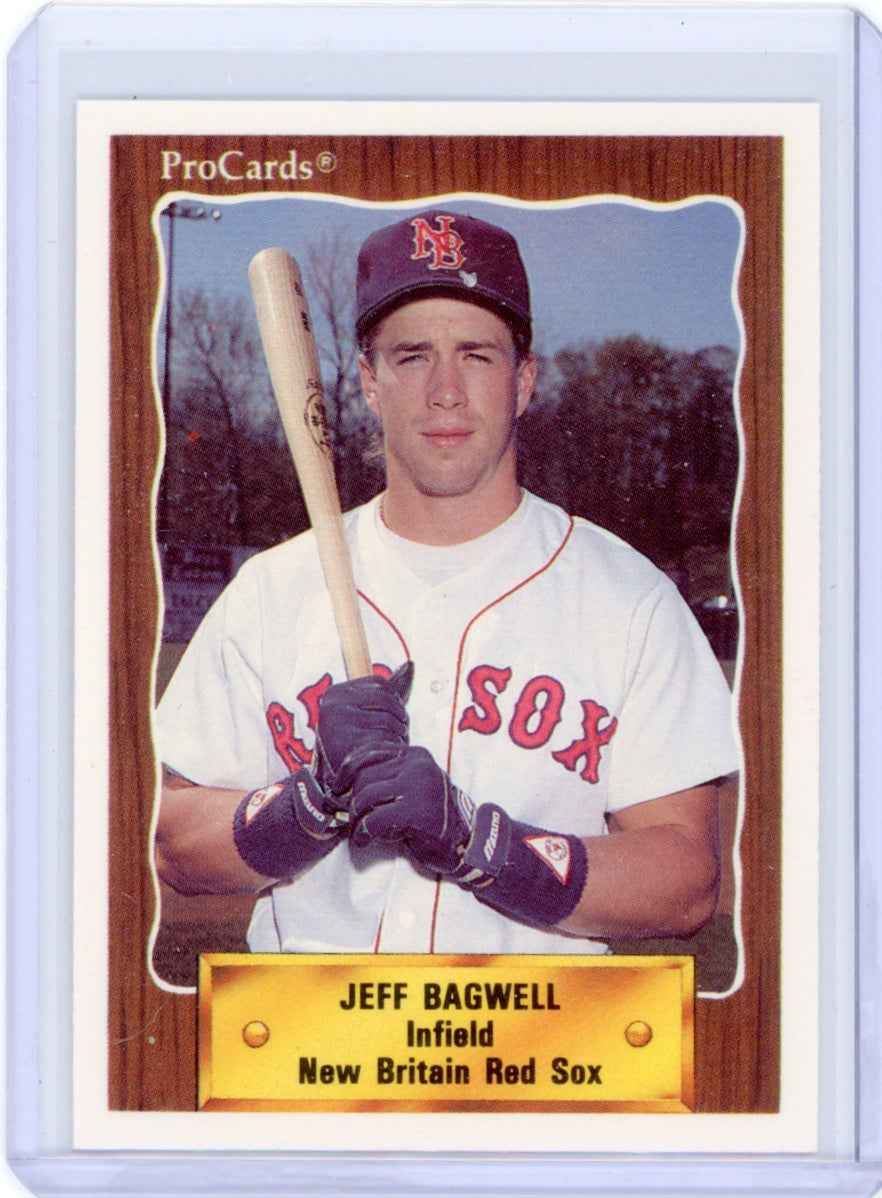 1990 New Britain Red Sox #1324 Jeffrey Bagwell Card - Sport Cards