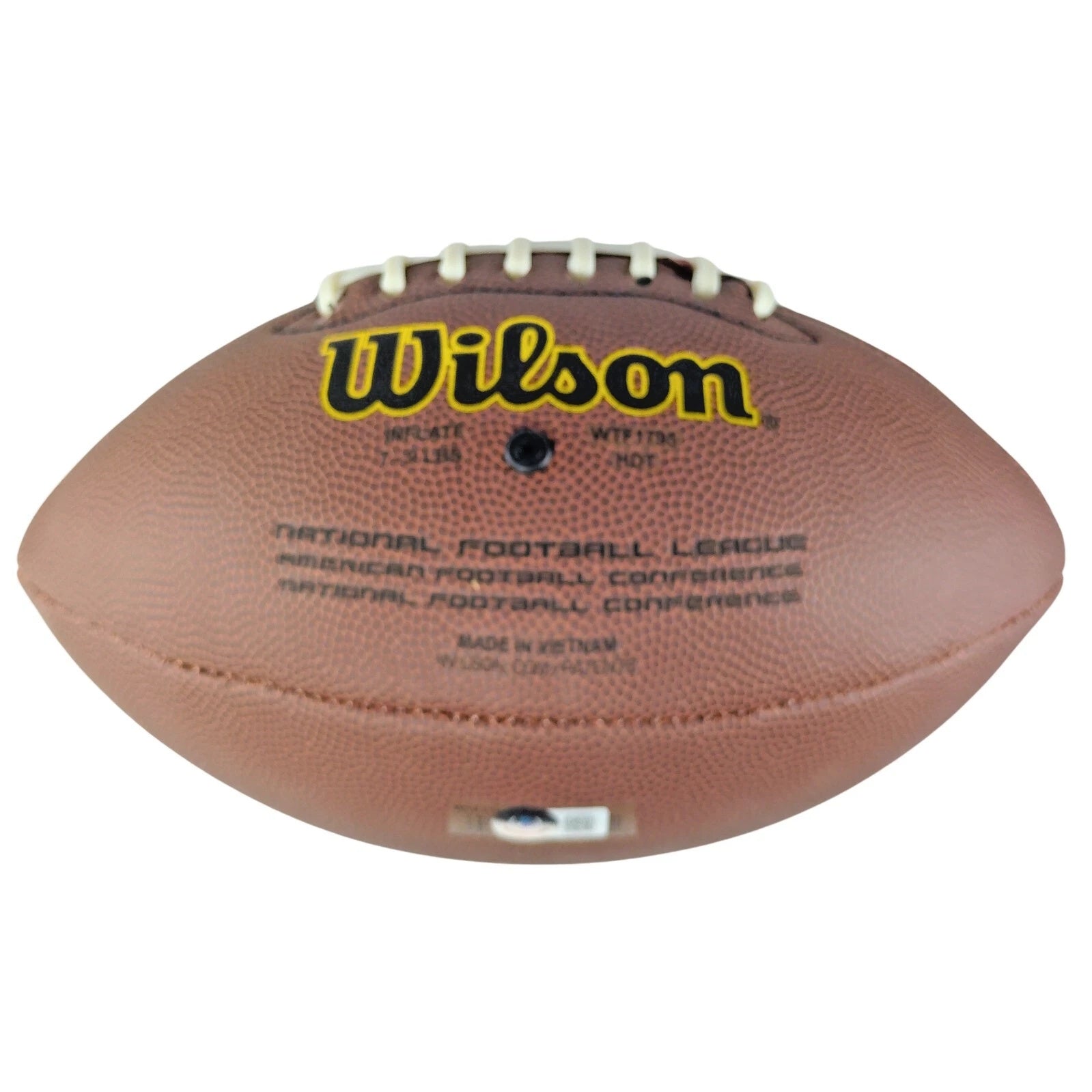 Jerry Jeudy Cleveland Browns Cleveland Browns Autographed NFL Football — Beckett Authentication - Sport Cards
