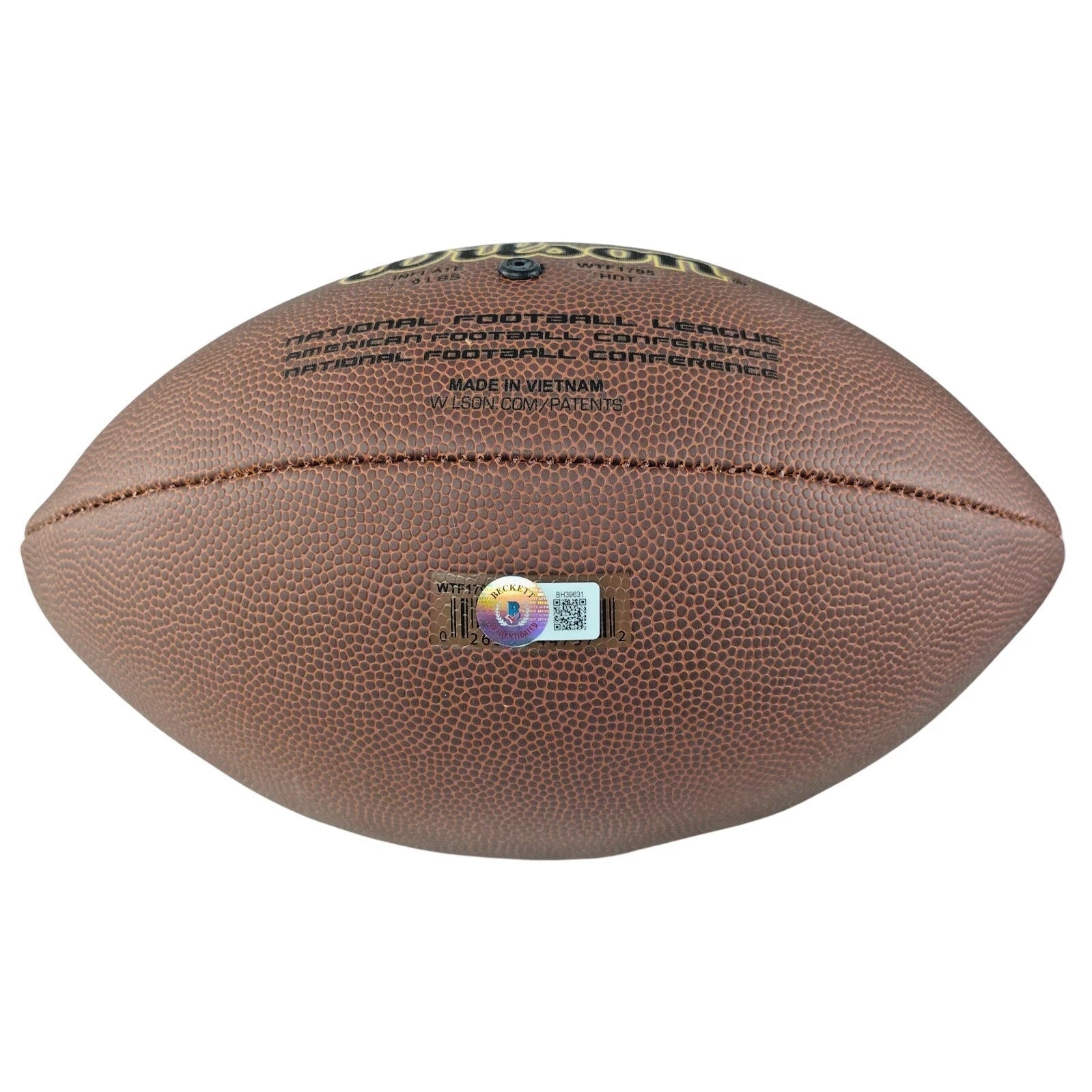 Jerry Jeudy Cleveland Browns Cleveland Browns Autographed NFL Football — Beckett Authentication - Sport Cards