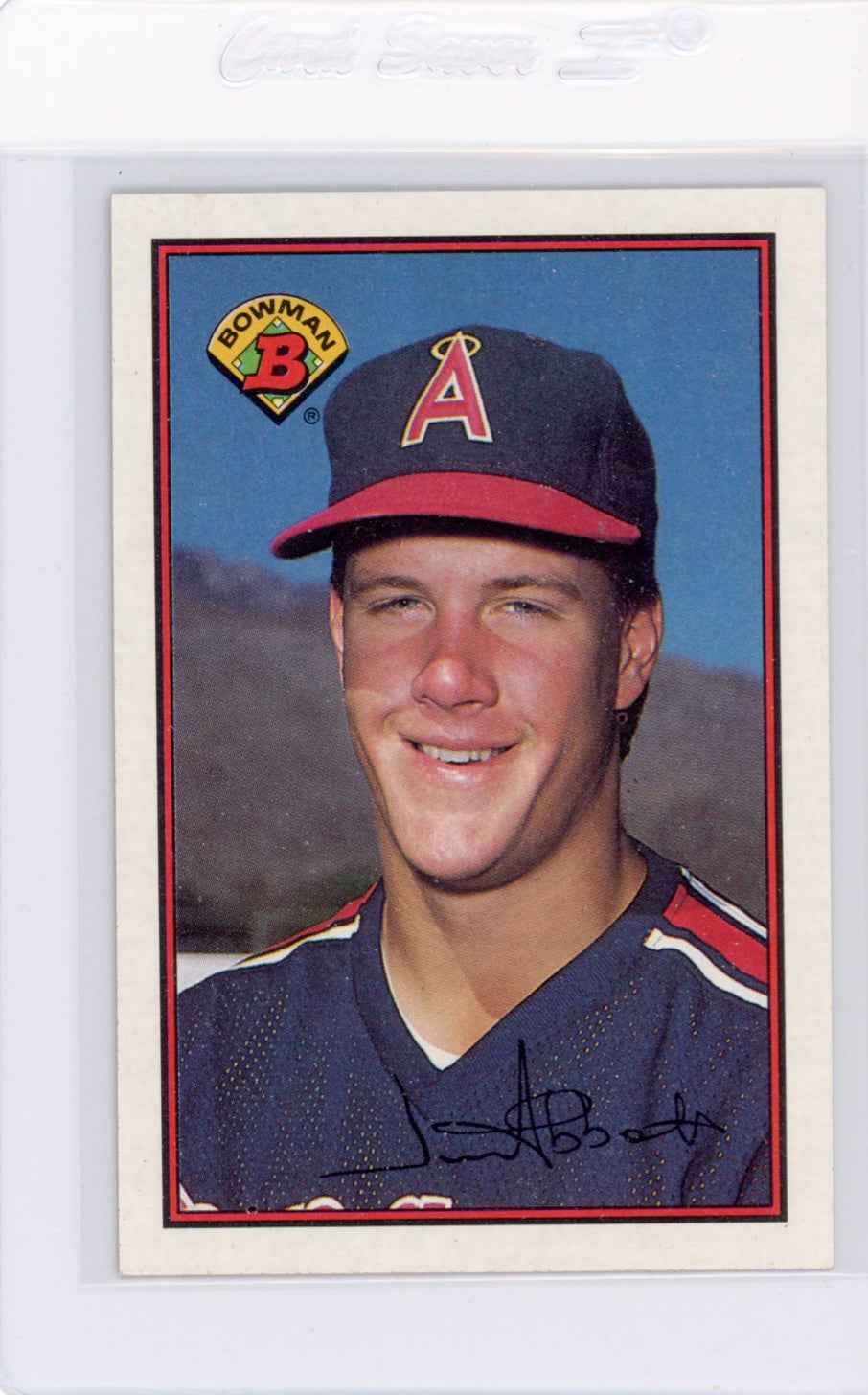1989 Bowman #39 Jim Abbott Rookie (RC) Card