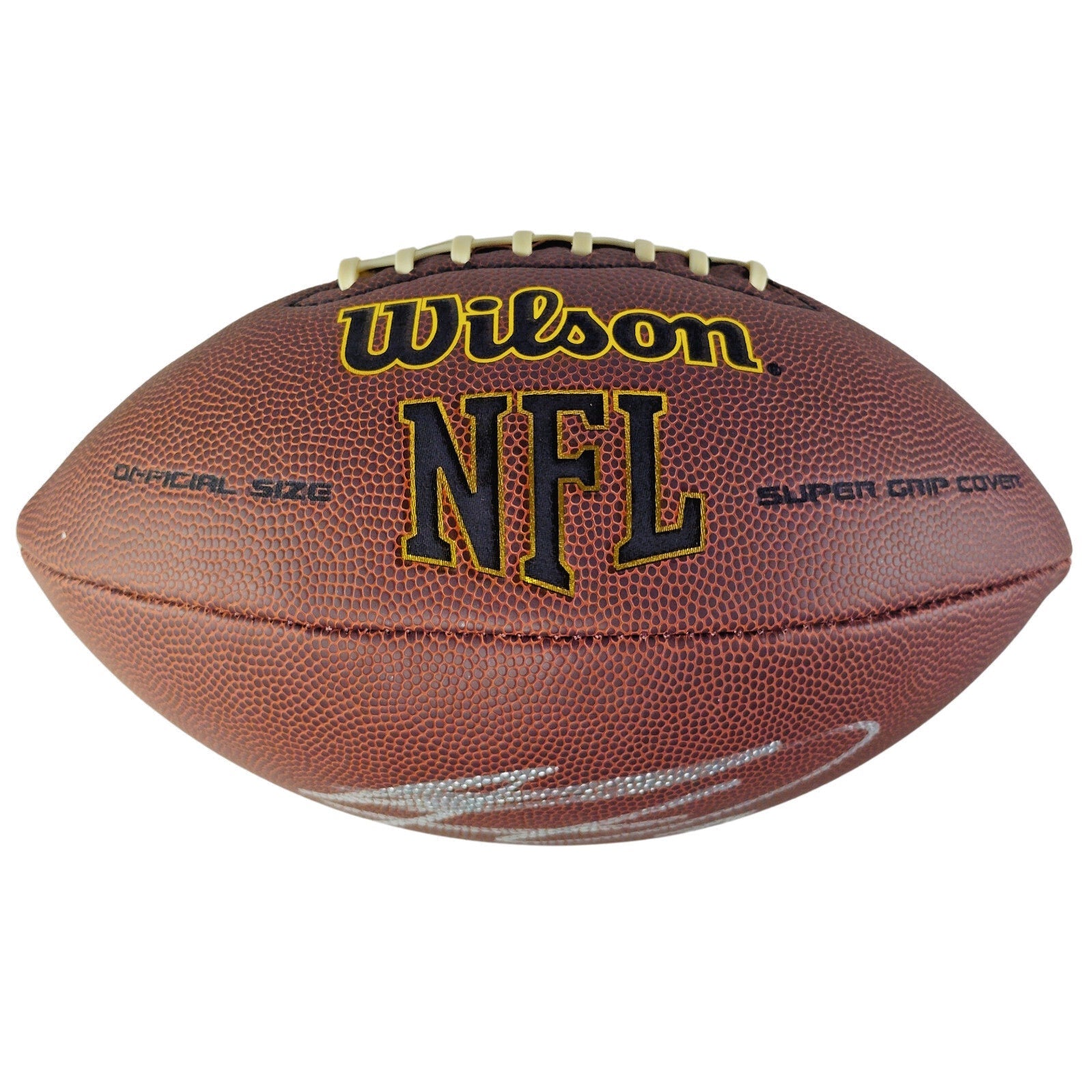Kenyan Drake Autographed NFL Wilson Football Baltimore Ravens, Alabama Crimson Tide — Beckett Authentication - Sport Cards