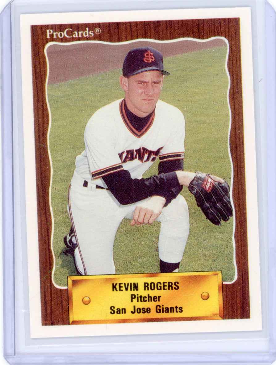 1990 San Jose Giants Procards #2003 Kevin Rogers Card - Sport Cards