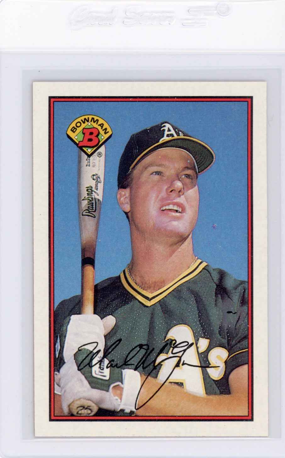 1989 Bowman #197 Mark McGwire Card