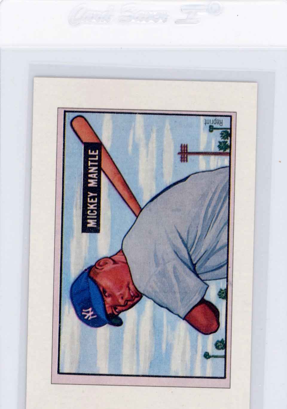 1989 Bowman Insert #5 1951 Mickey Mantle Card