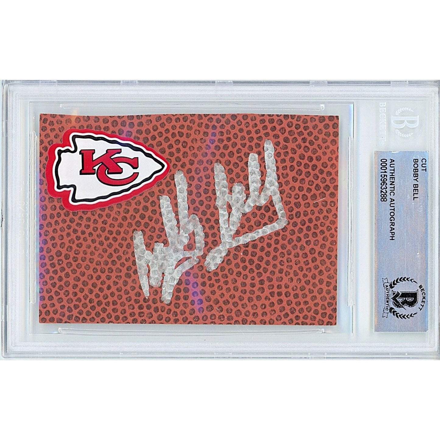 — Bobby Bell Kansas City Chiefs Autographed Trading Card — Beckett Authentication