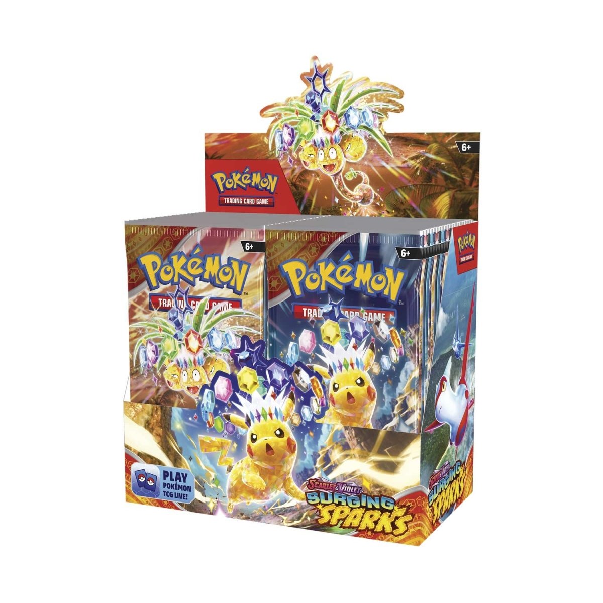 Pokemon Scarlet & Violet-Surging Sparks Booster Display Box - Sport Cards