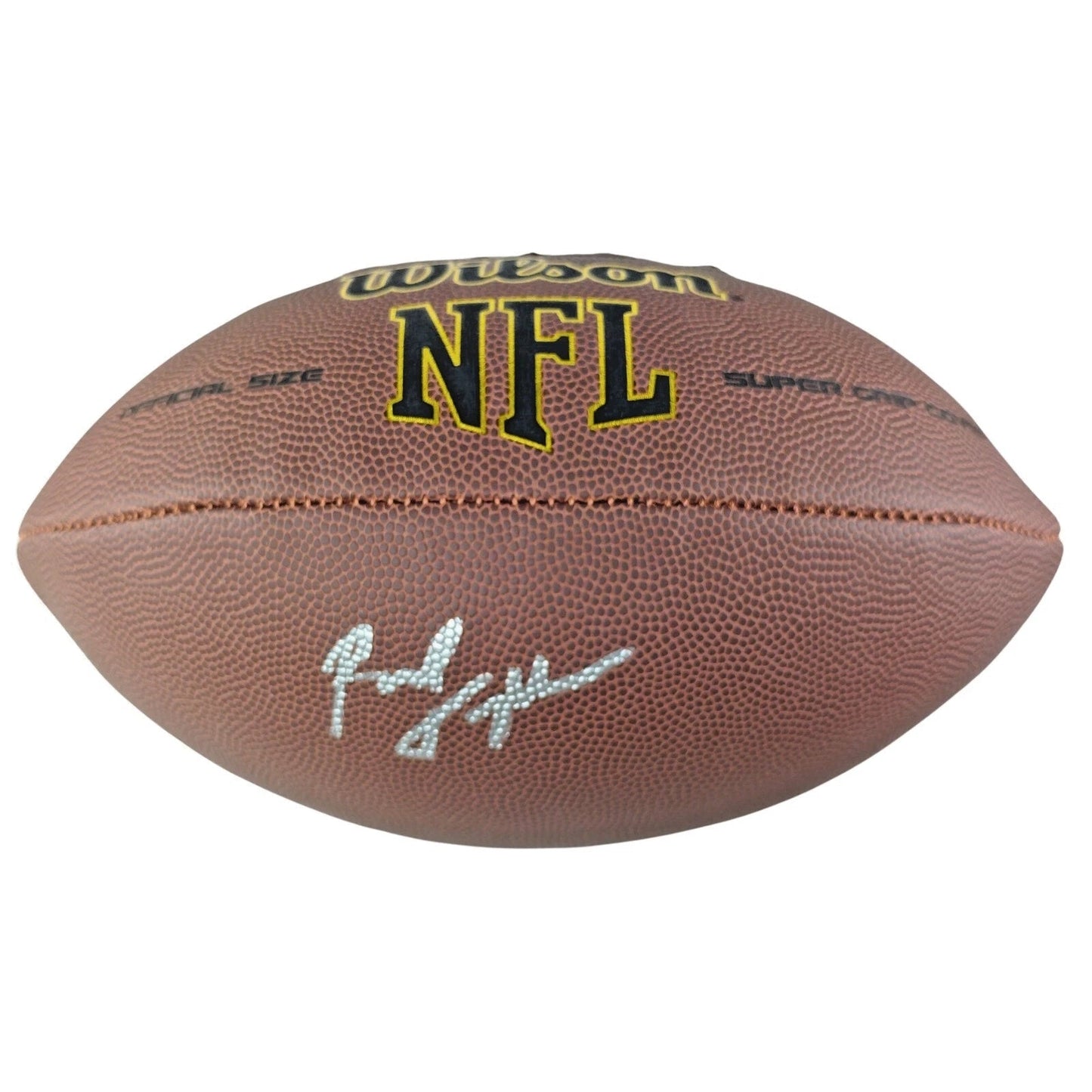 Paul Tagliabue NFL Commissioner Signed Wilson Football Beckett Authentic Auto COA Proof