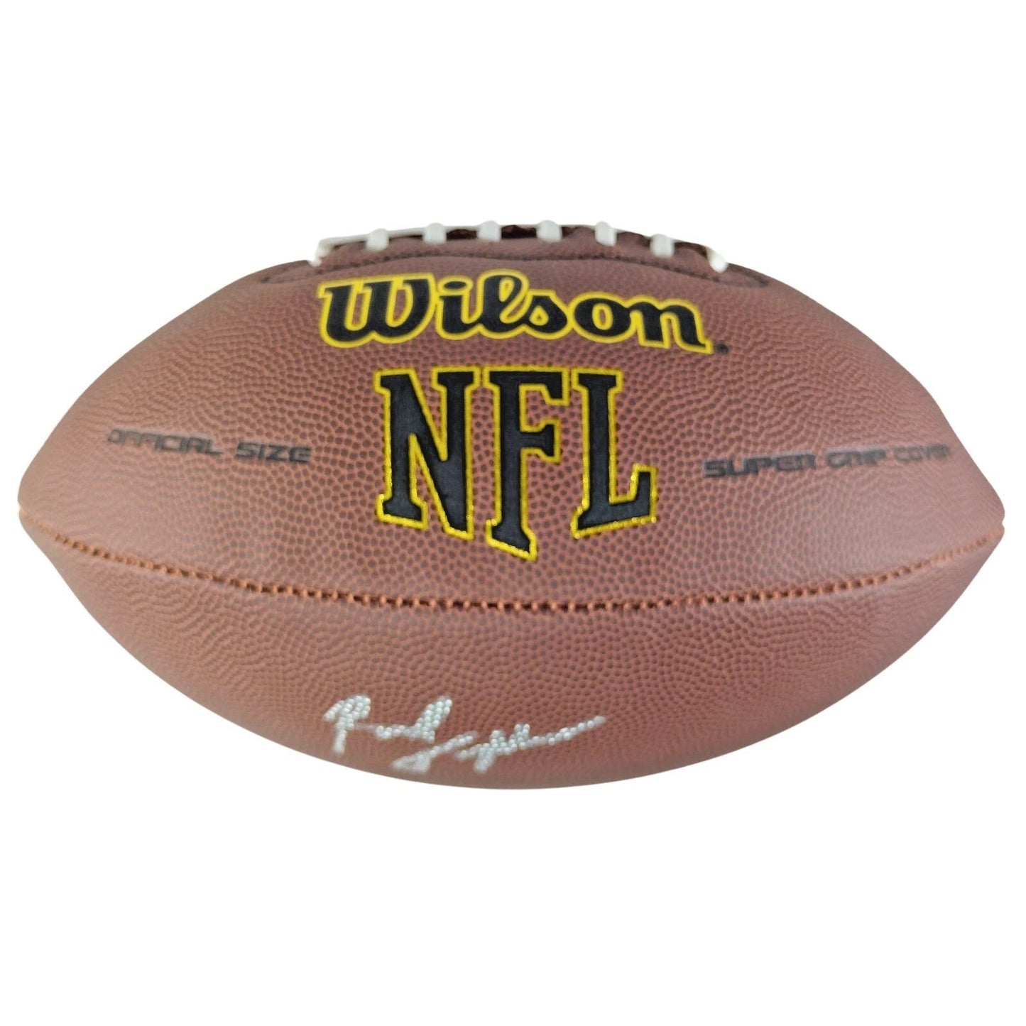 Paul Tagliabue NFL Commissioner Signed Wilson Football Beckett Authentic Auto COA Proof