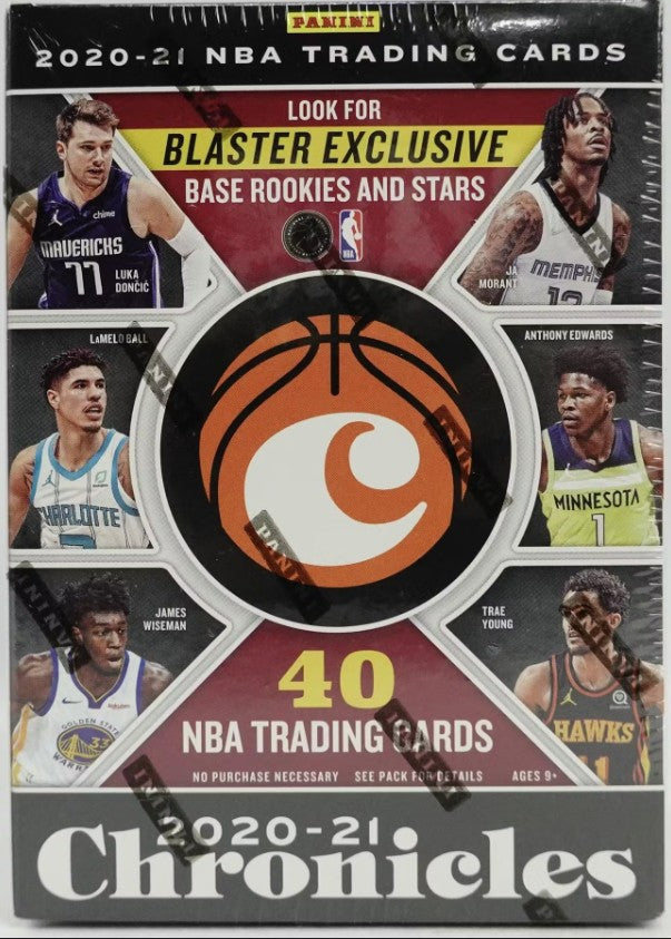 2020/21 Panini Chronicles Basketball 8-Pack Blaster Box