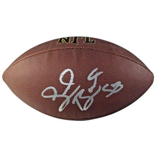 Shaquil Barrett Signed NFL Wilson Football, Tampa Bay Buccaneers, Proof Photo, Beckett COA
