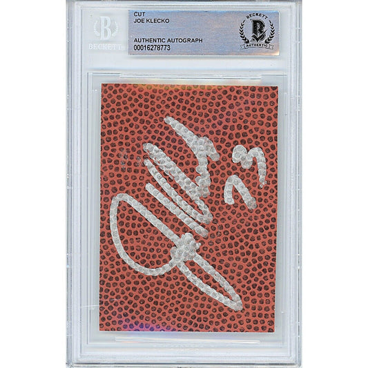 Joe Klecko New York Jets Autographed Trading Card #te — Beckett Authentication