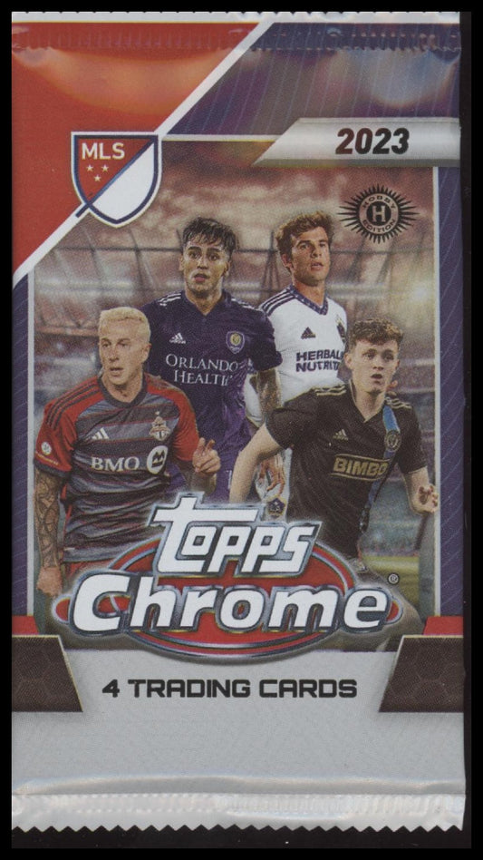 2023 Topps Chrome MLS Hobby Box Single Pack