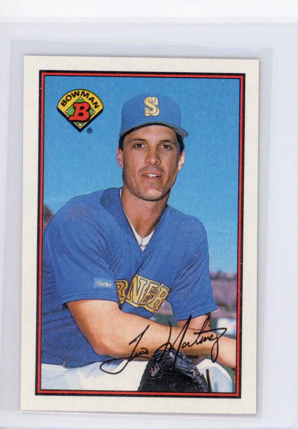 1989 Bowman #211 Tino Martinez Rookie (RC) Card