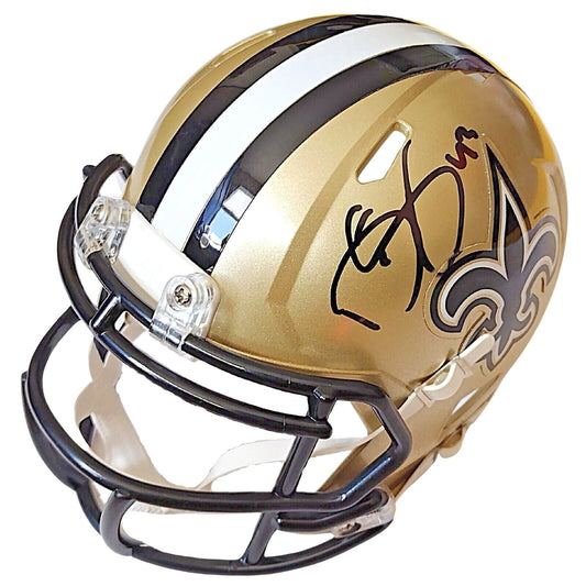 Darren Sproles New Orleans Saints Autographed Mini Helmet — Beckett Authentication