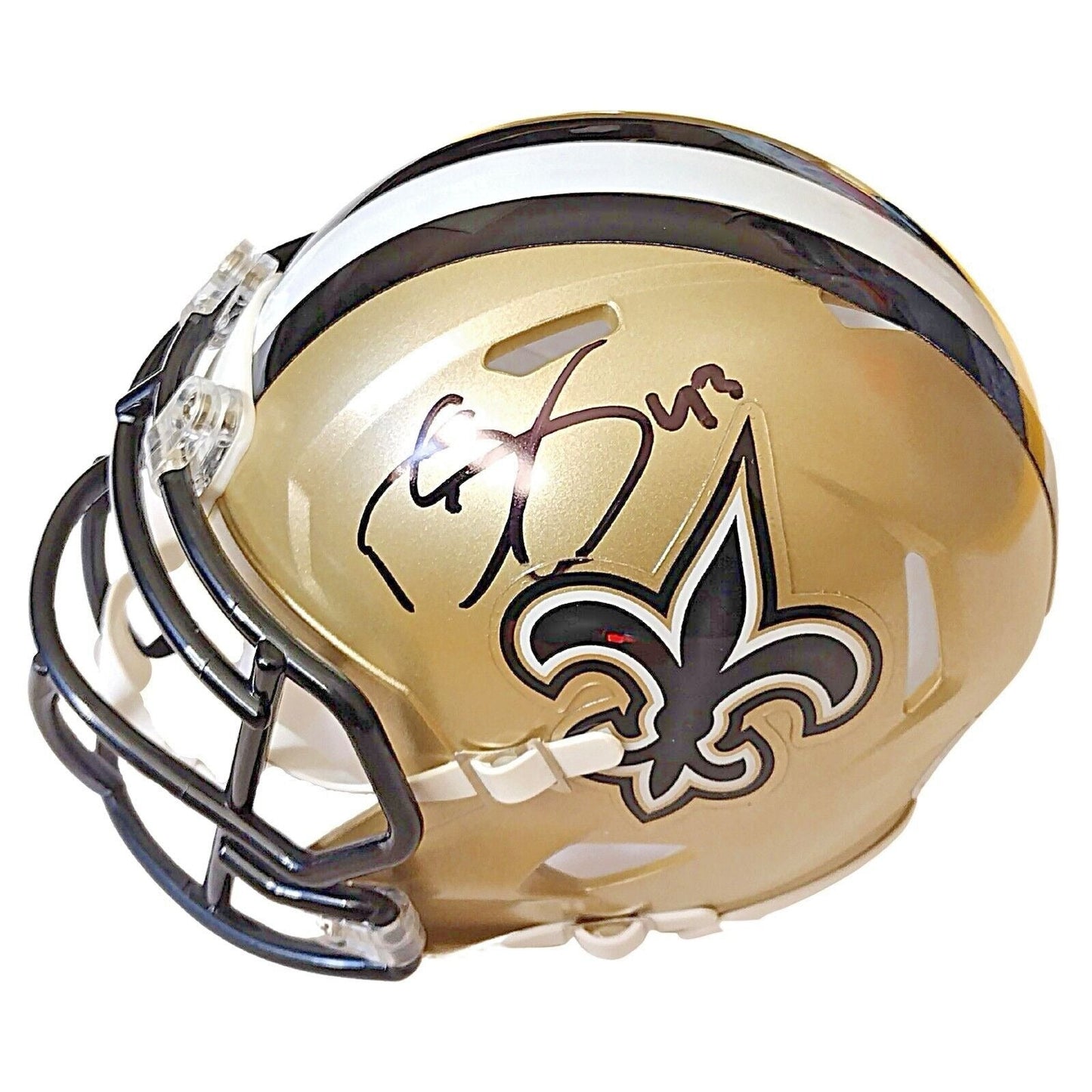 Darren Sproles New Orleans Saints Autographed Mini Helmet — Beckett Authentication