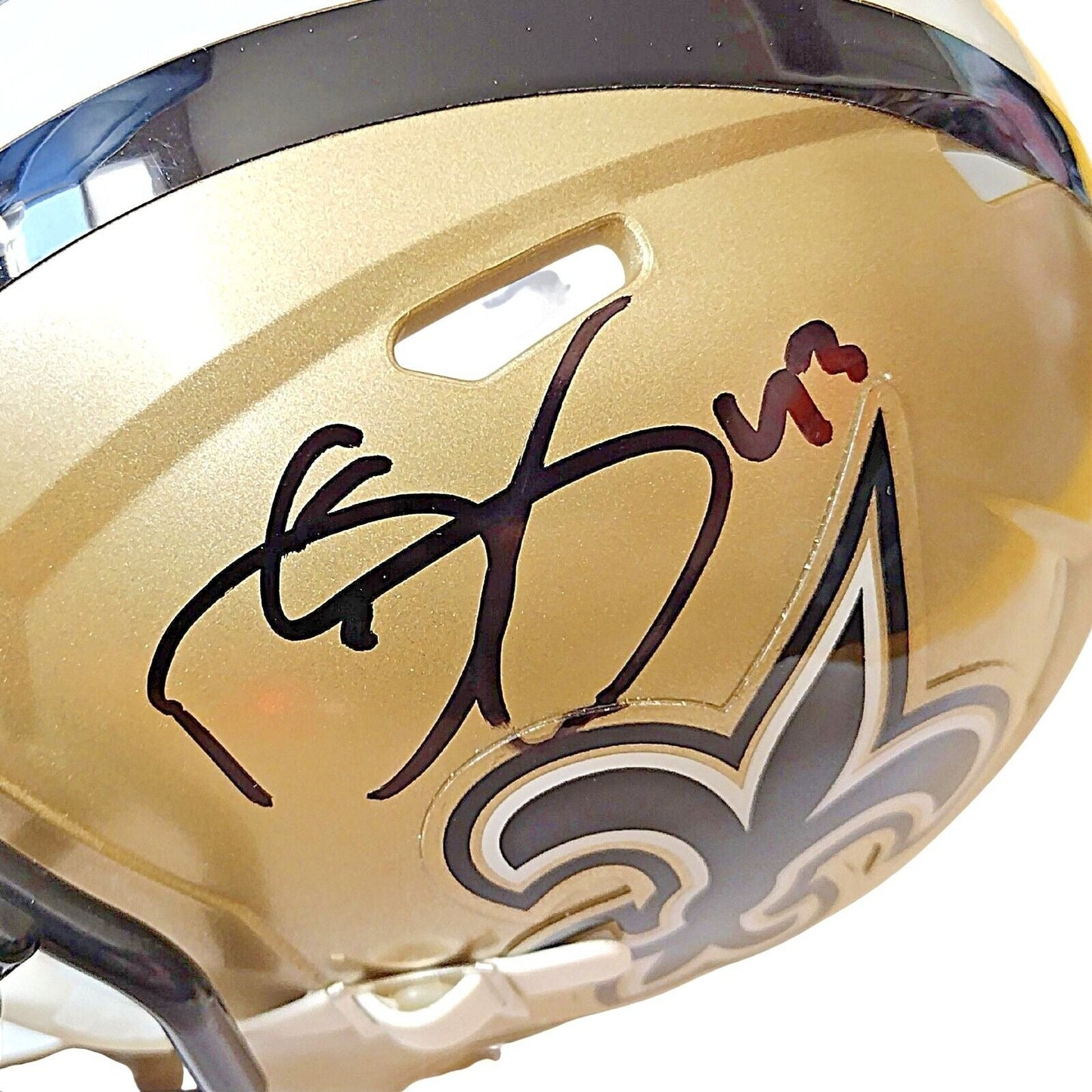 Darren Sproles New Orleans Saints Autographed Mini Helmet — Beckett Authentication