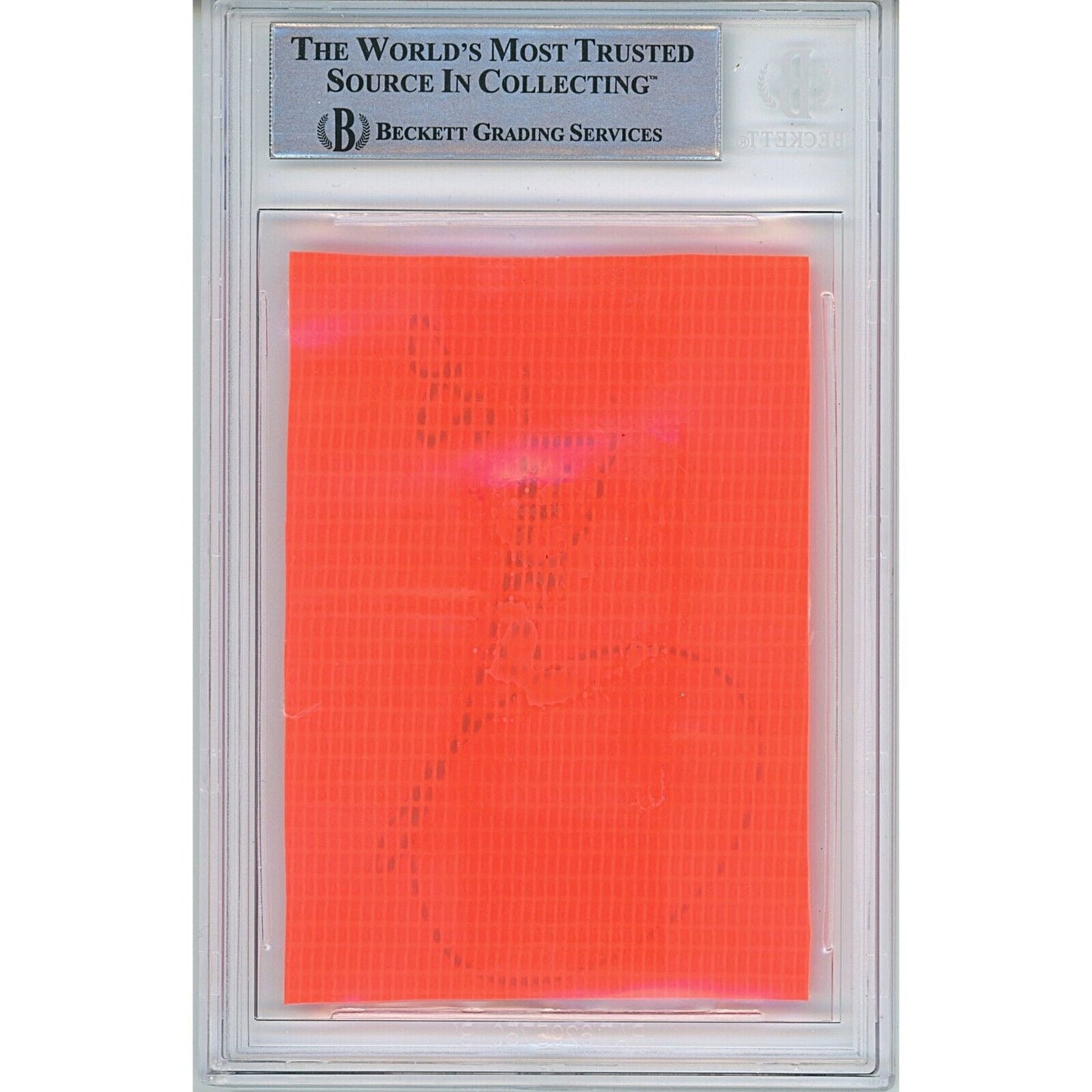Raghib Rocket Ismail Las Vegas Raiders Signed Football Pylon Cut Beckett Auth Auto Slab - Sport Cards