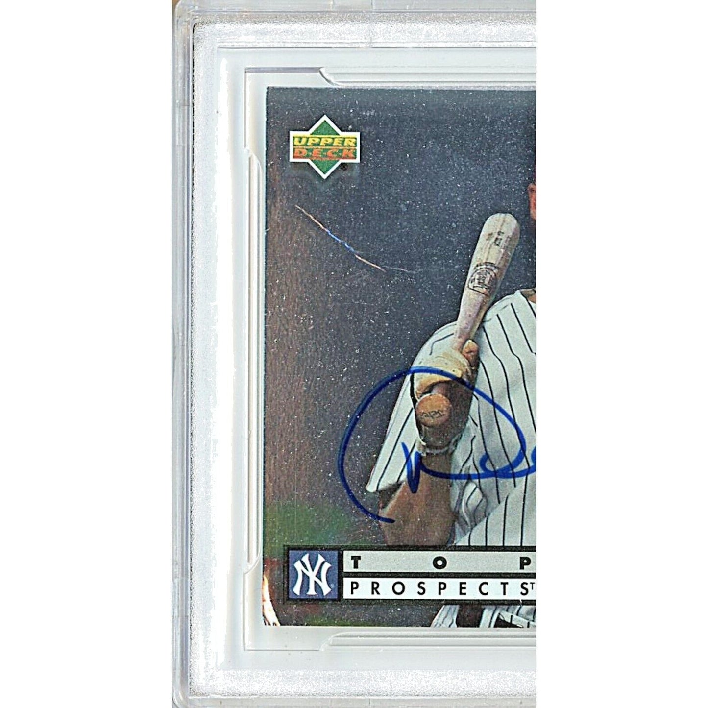 1994 Upper Deck #2 — Derek Jeter New York Yankees Autographed Trading Card — Beckett Authentication
