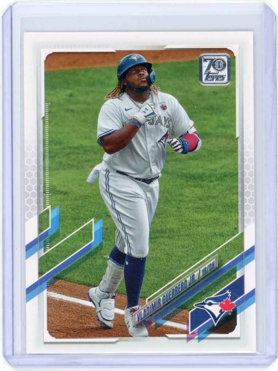 2021 Topps #224 Vladimir Guerrero Jr. Blue Jays Card