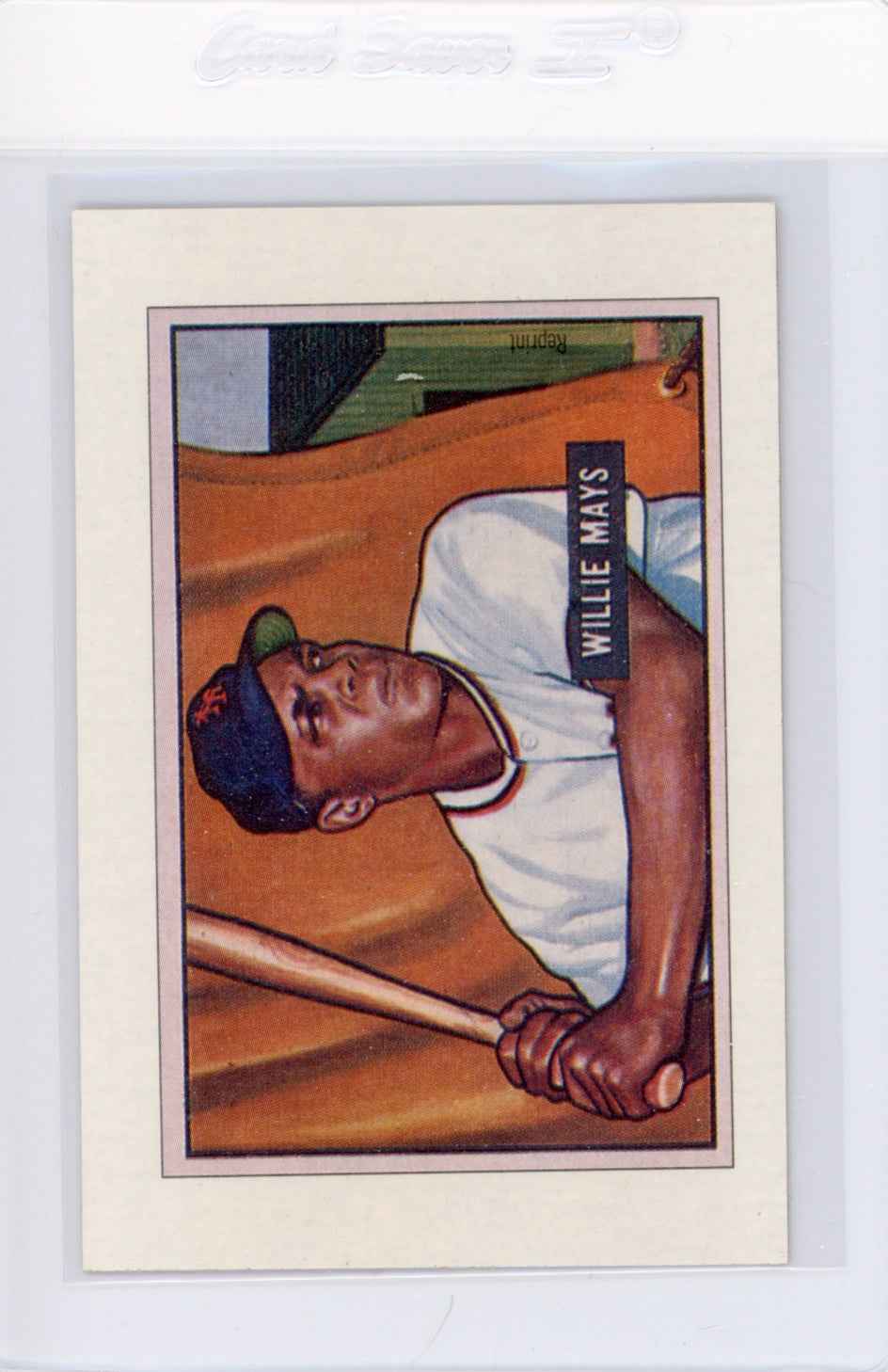 1989 Bowman Insert #7 1951 Willie Mays Card