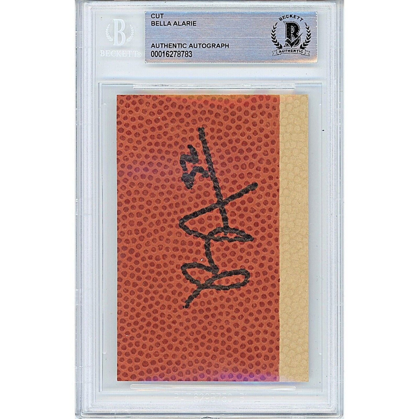 — Bella Alarie Dallas Wings Autographed Trading Card — Beckett Authentication