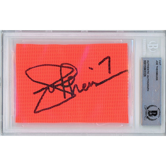 Joe Theismann Washington Commanders Autographed Trading Card #te — Beckett Authentication