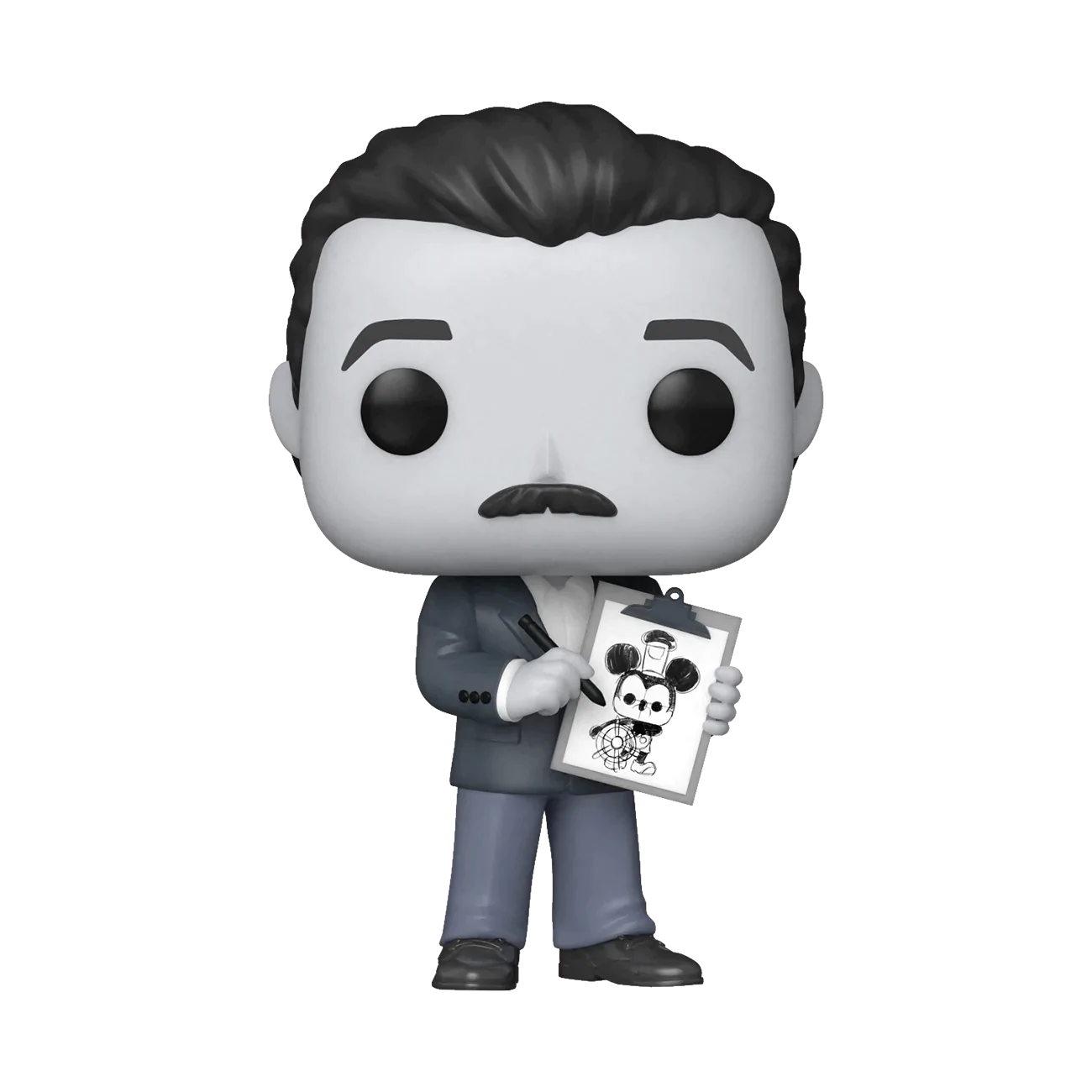 Funko Pop! Icons: Disney 100th - Walt Disney with Drawing Protected by an UltraPro SemiRigid Storage Case