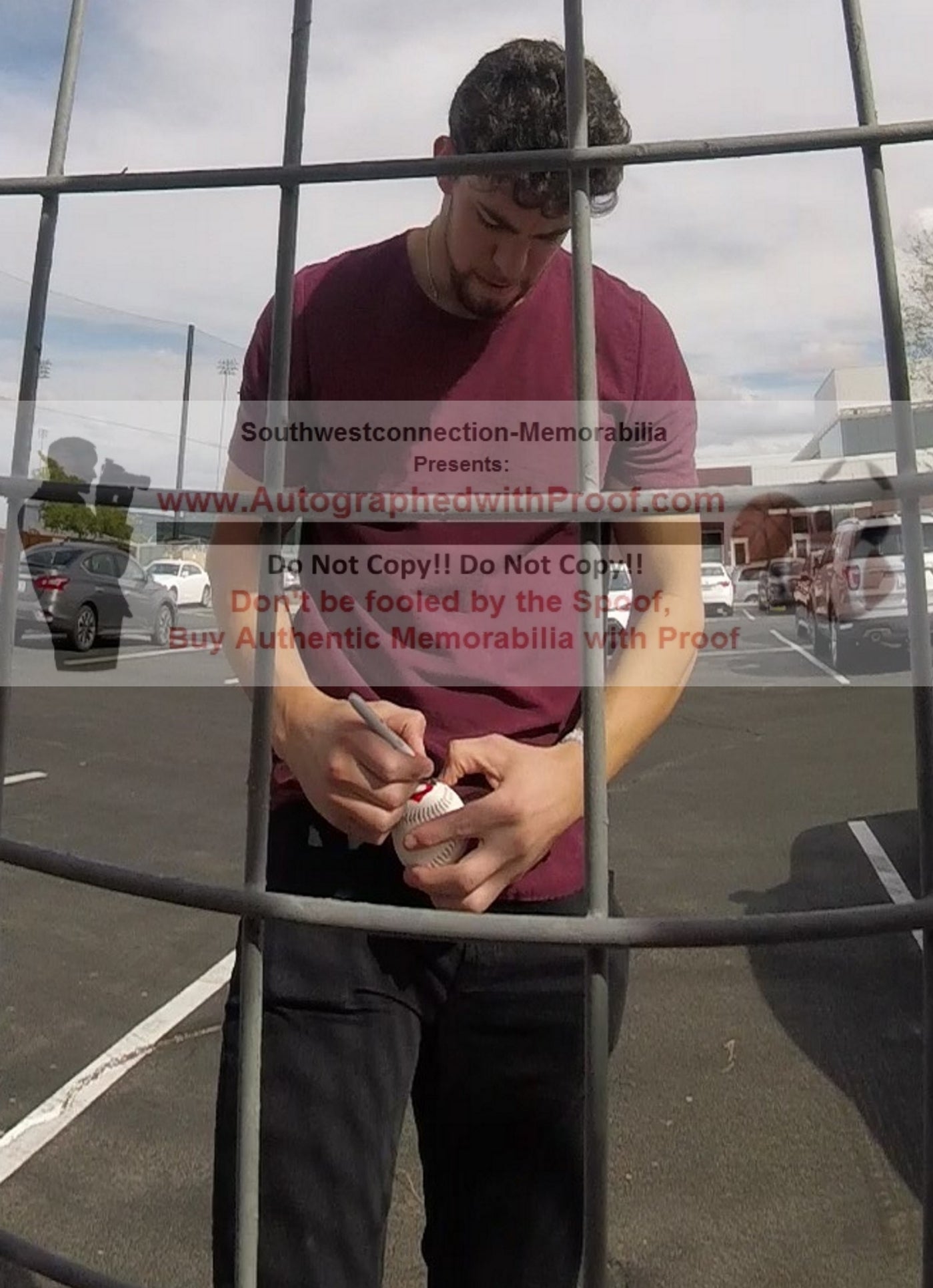 Bradley Zimmer Autographed Cleveland Indians Logo Baseball — Beckett Authentication