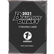 2021 Bowman Draft 1st Edition Baseball Hobby SINGLE PACK - Sport Cards