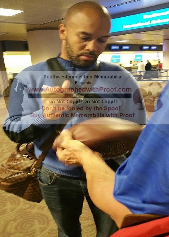 Larry Foote Pittsburgh Steelers Autographed NFL Football Inscribed — Beckett Authentication - Sport Cards