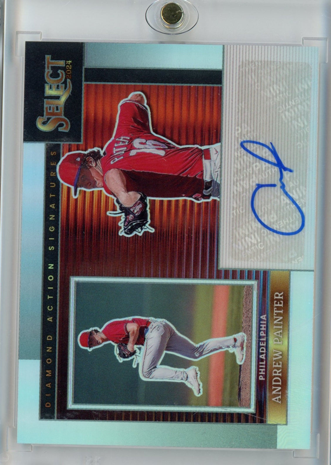 2024 Panini Select Andrew Painter #DASAP Autograph Rookie RC Baseball Card