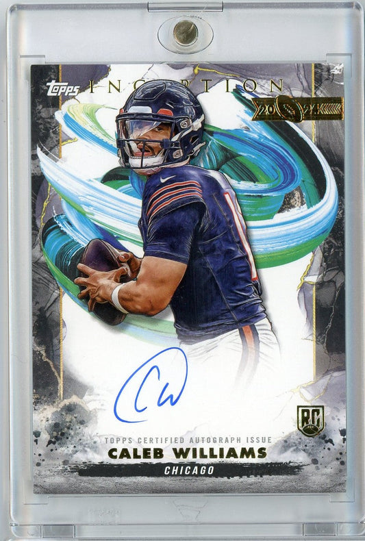 2024 Topps Inception Caleb Williams #RA-CW Auto Rookie RC Football Card