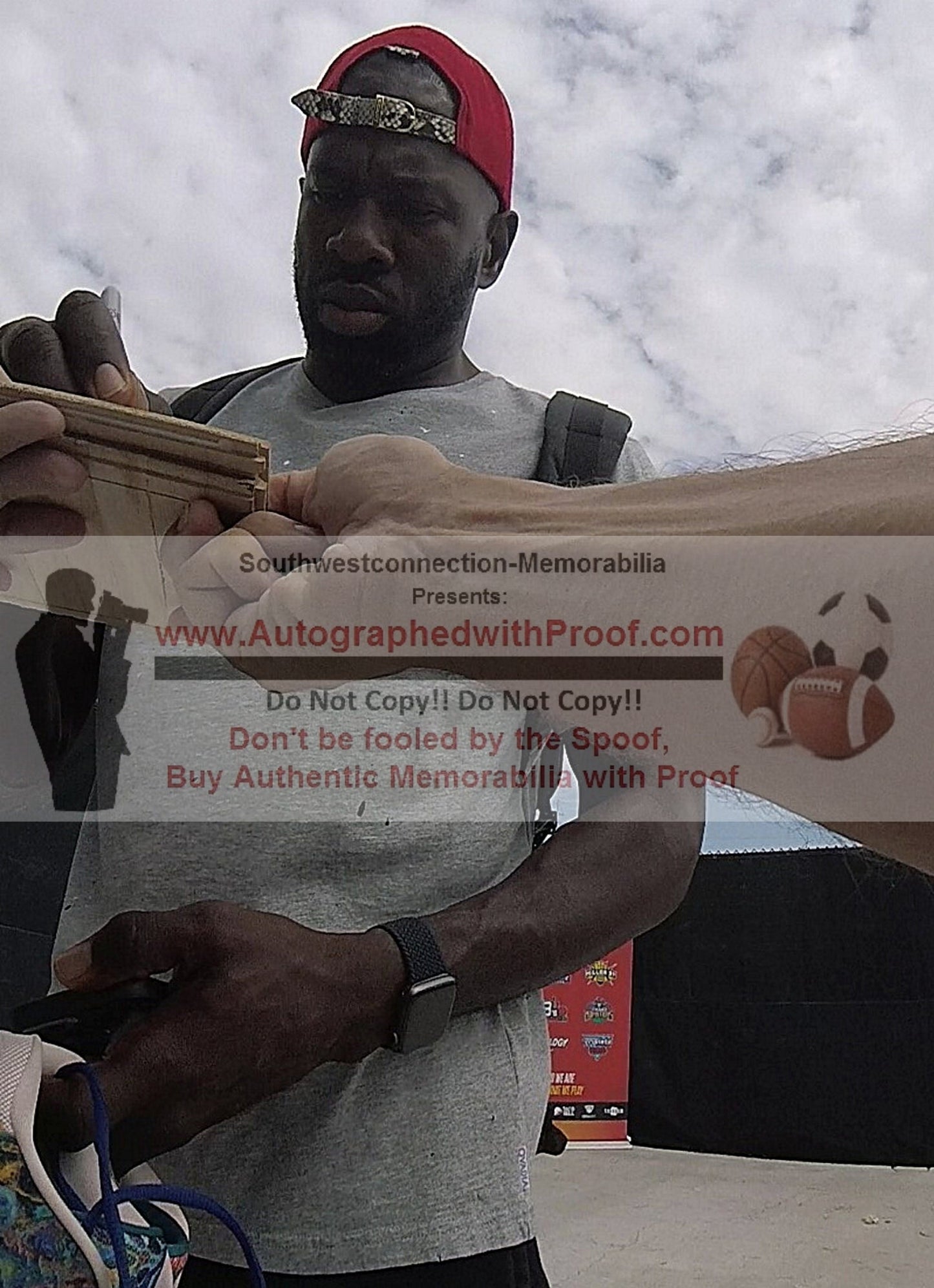 Jason Richardson Phoenix Suns Autographed Basketball Parquet Floorboard — Beckett Authentication