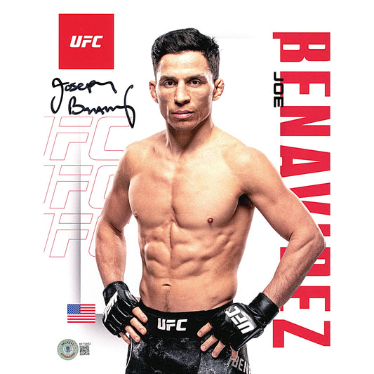 Joe Benavidez Autographed UFC — Beckett Authentication