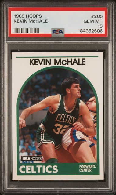 Graded 1989 Hoops Kevin McHale #280 Basketball Card PSA 10 Gem Mint - Sport Cards