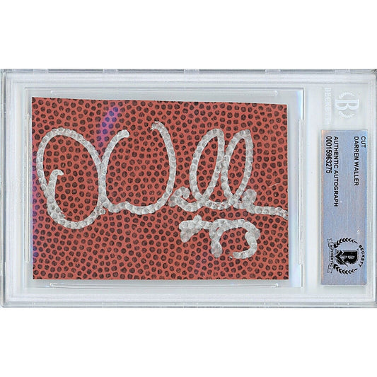 — Darren Waller Las Vegas Raiders Autographed Trading Card — Beckett Authentication