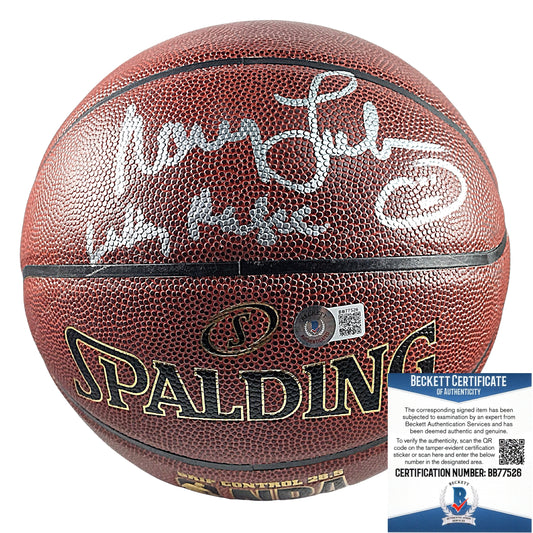 Nancy Lieberman Signed Spalding NBA Basketball, Phoenix Mercury, Proof Photo, Beckett