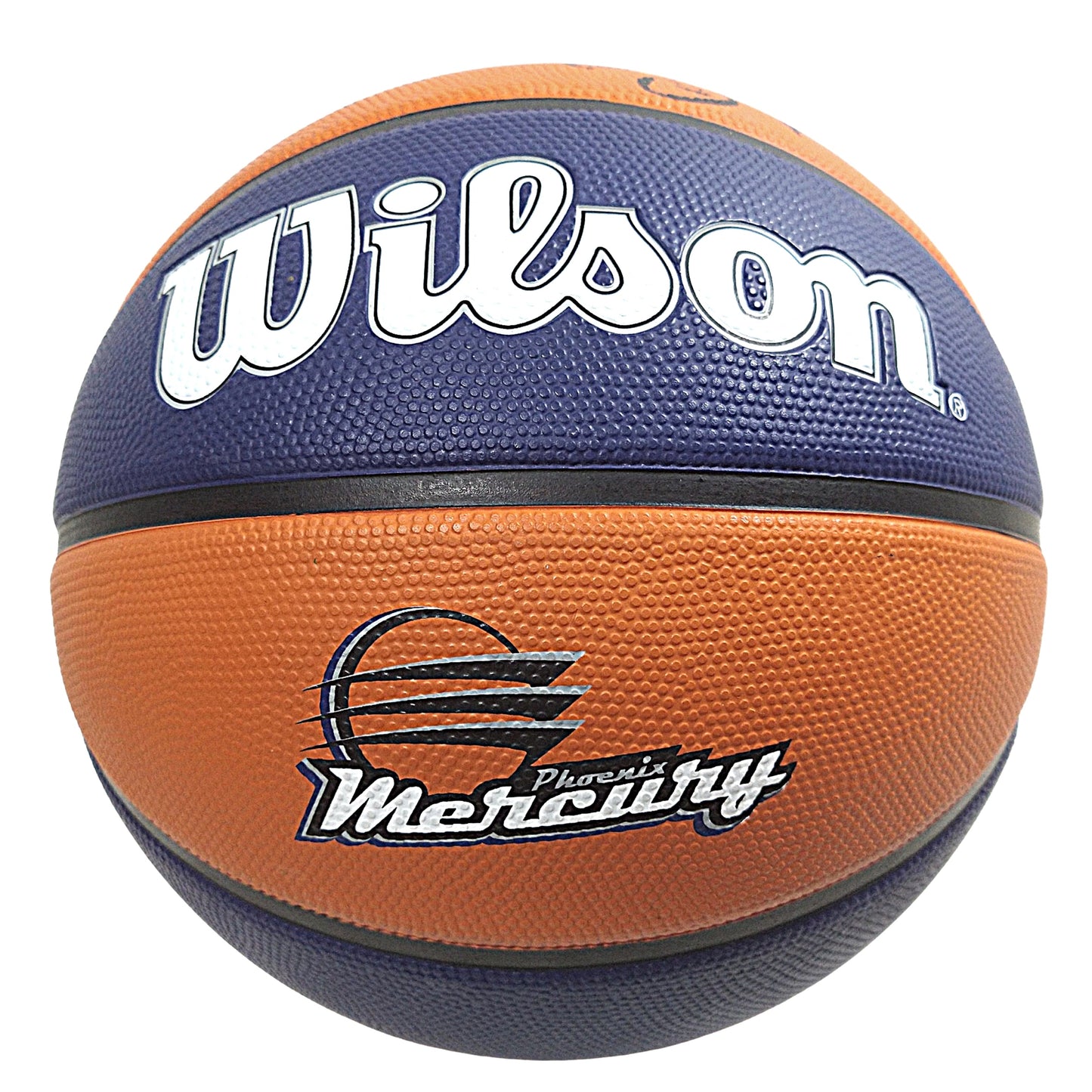 Nancy Lieberman Signed Phoenix Mercury Logo WNBA Basketball, Proof Photo, Beckett COA