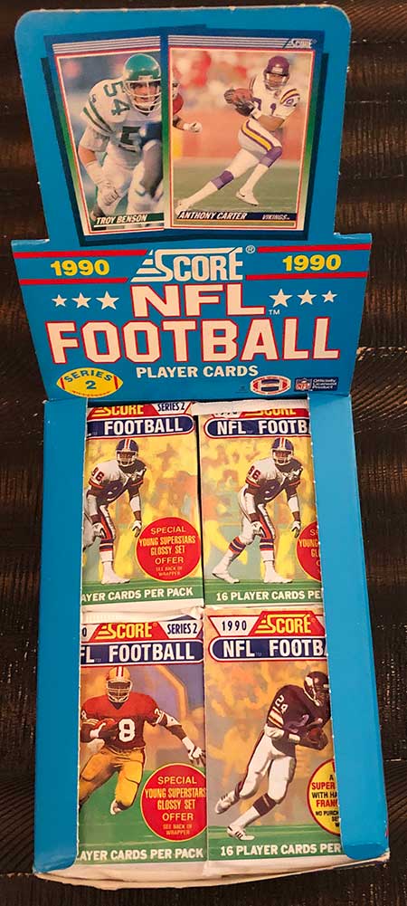 1990 Score Football Series 2 Pack - Sport Cards