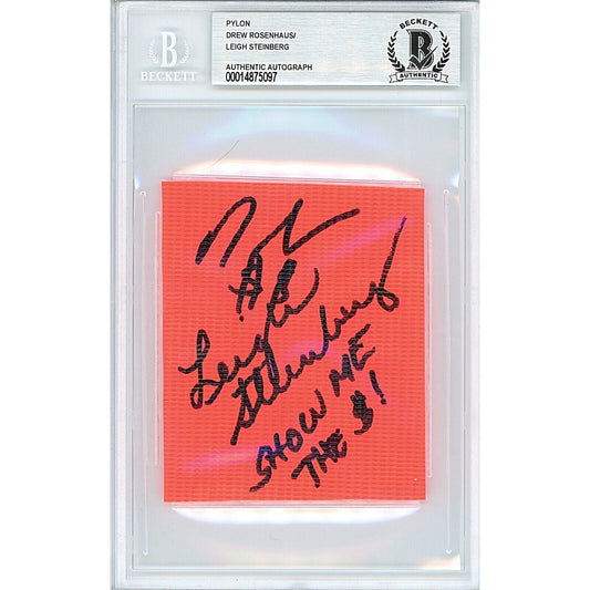 Leigh Steinberg Autographed Football — Beckett Authentication - Sport Cards