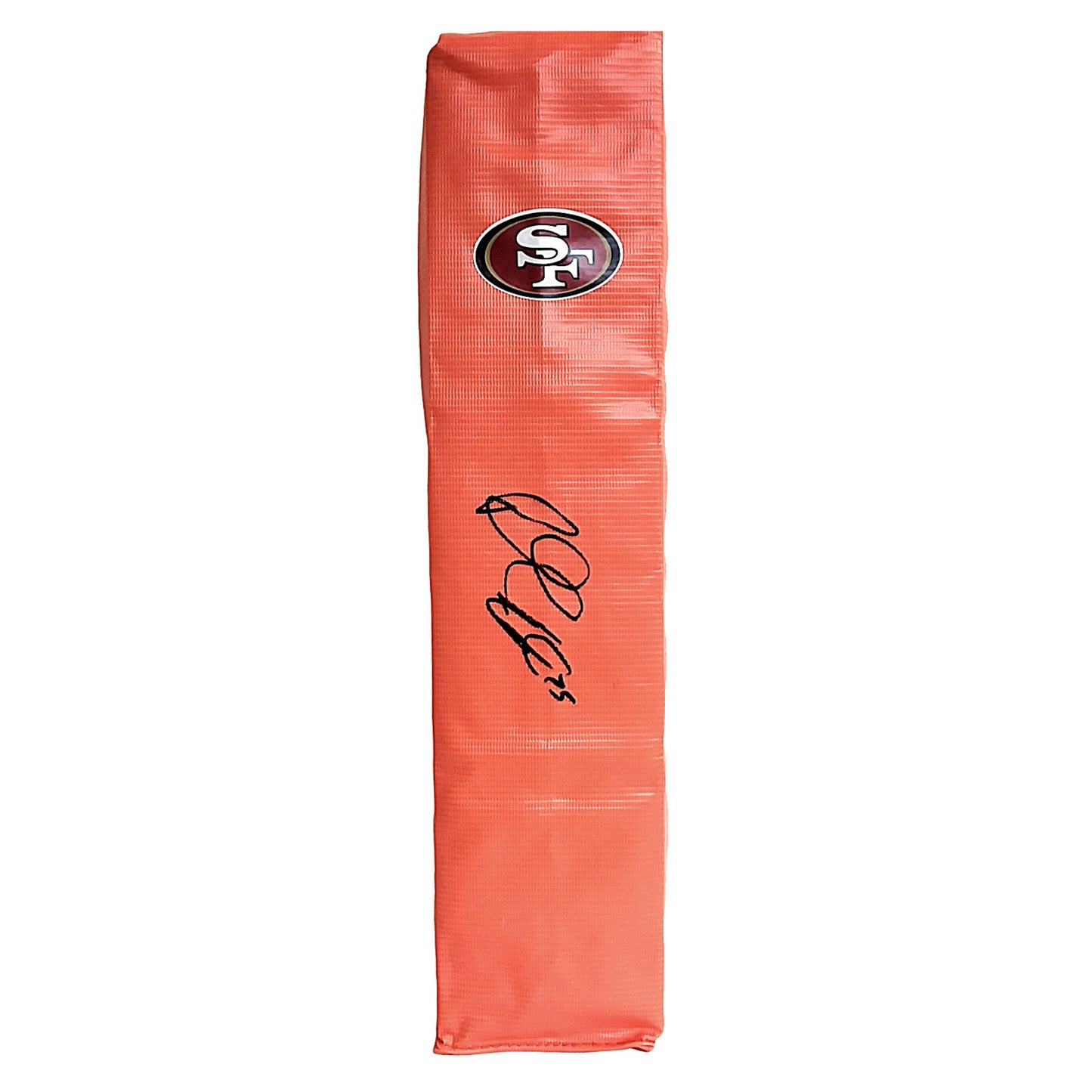 Richard Sherman Signed San Francisco 49ers Football End Zone Pylon Proof Beckett COA