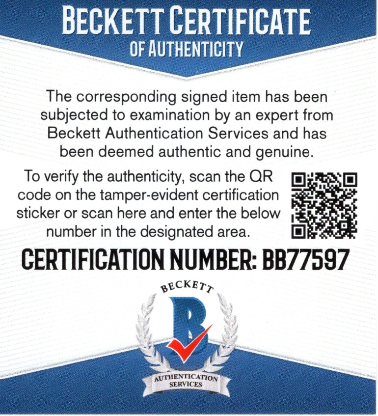 Ricky Davis Signed Miami Heat Basketball Floor Board Beckett Authentic Auto COA