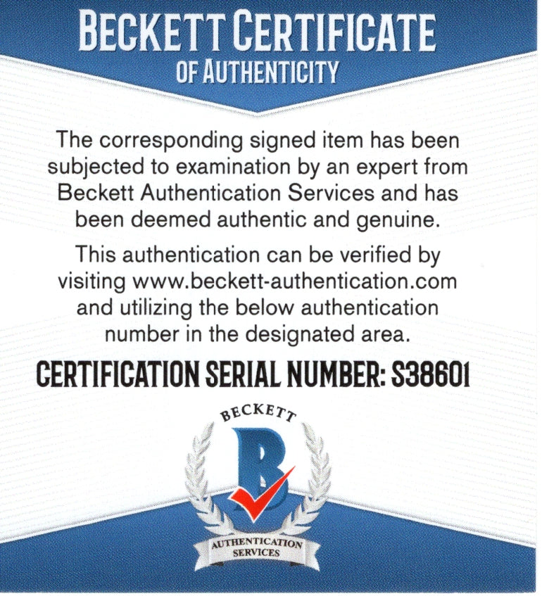 Rod Woodson Signed Baltimore Ravens Football End Zone Pylon Proof Photo Beckett COA