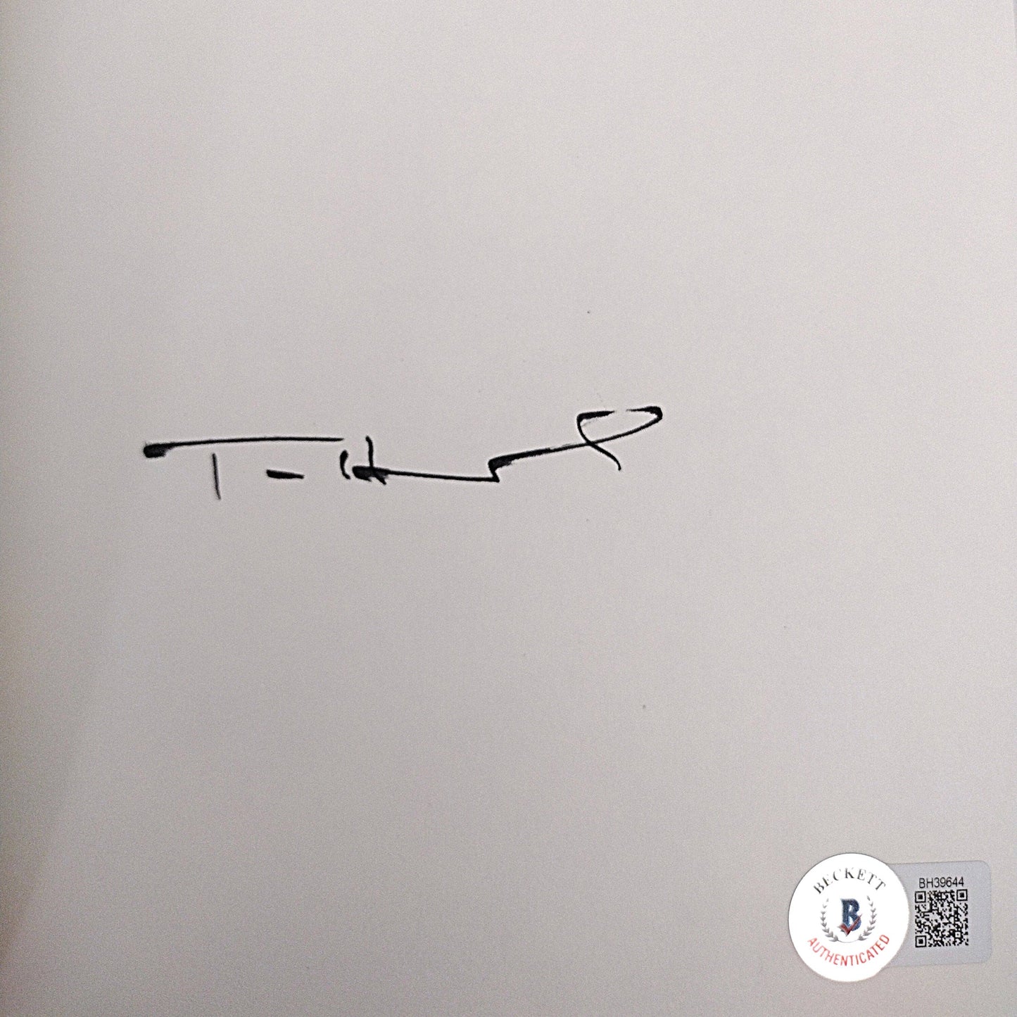 Tom Hanks Signed The Making of Another Major Motion Picture Book 1st Edition HC Beckett