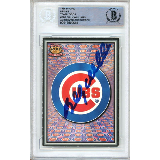 — Billy Williams Chicago Cubs Autographed Trading Card — Beckett Authentication