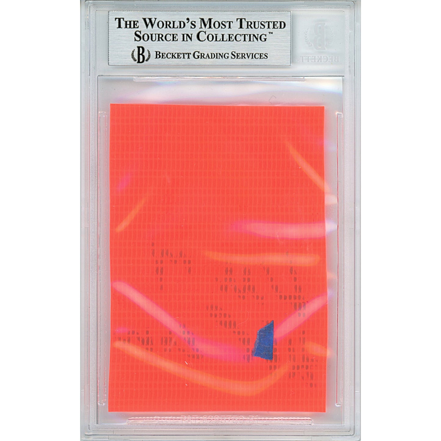 Willie Roaf Autographed New Orleans Saints Football Pylon Piece Sig Cut Beckett Slabbed